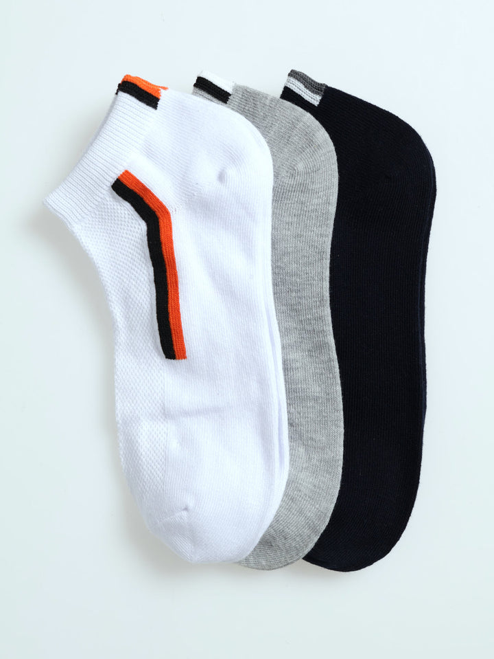 3 Pack Fashion Lowcut Socks