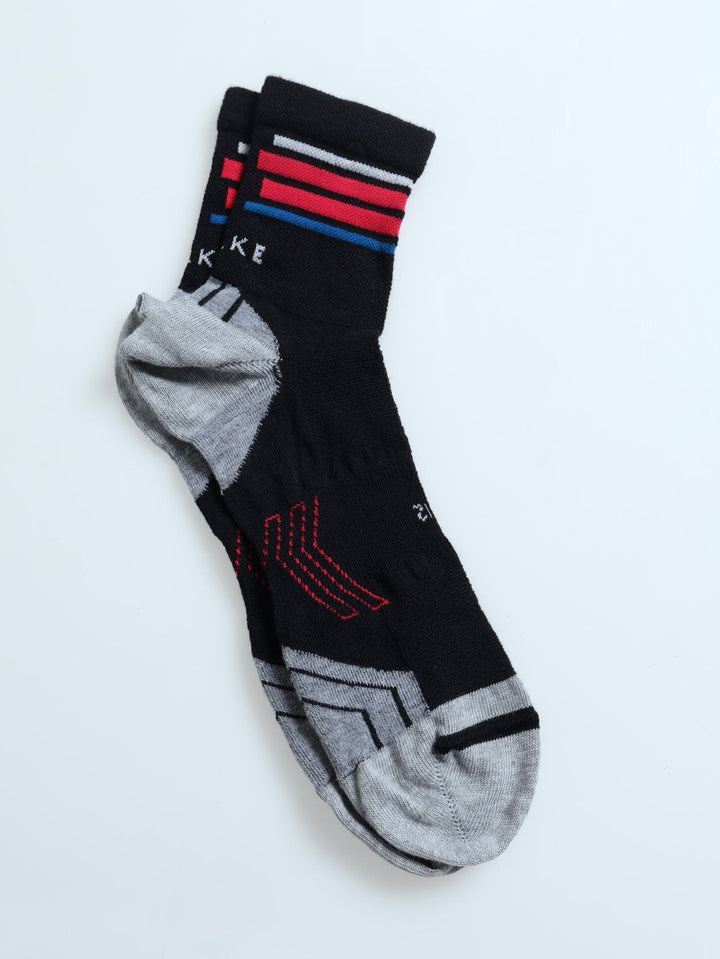 1 Pack Midcalf Bike Socks - Black