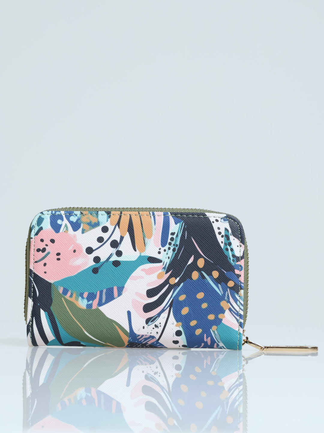 Takara Abstract Zip Around Purse