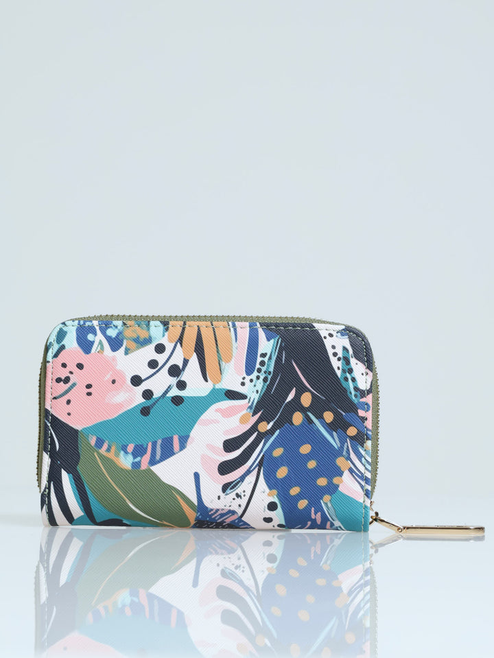 Takara Abstract Zip Around Purse