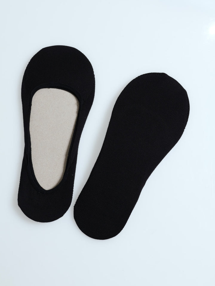 2 Pack Invisible Socks - Black