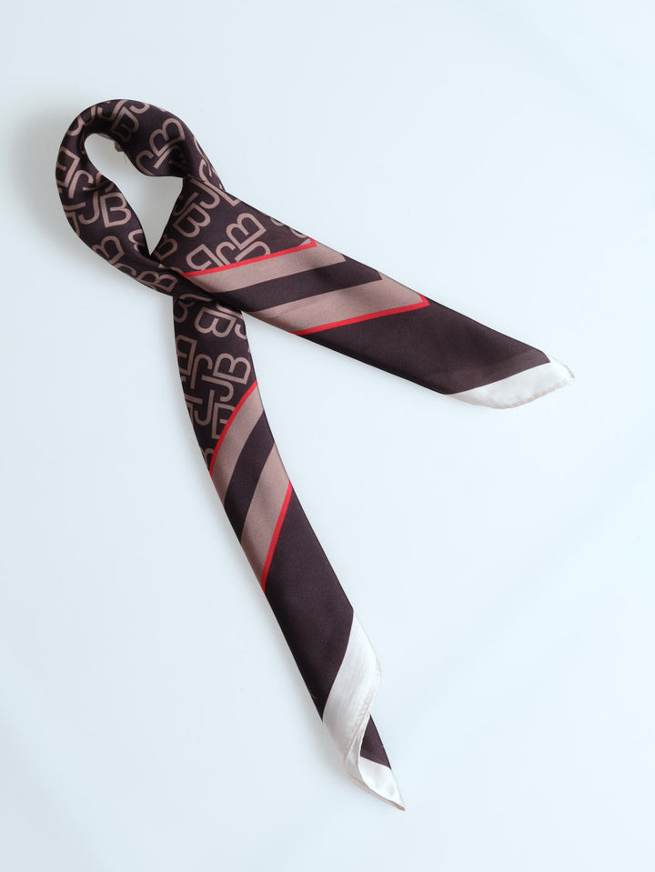 Logo Silk Touch Neckerchief - Black