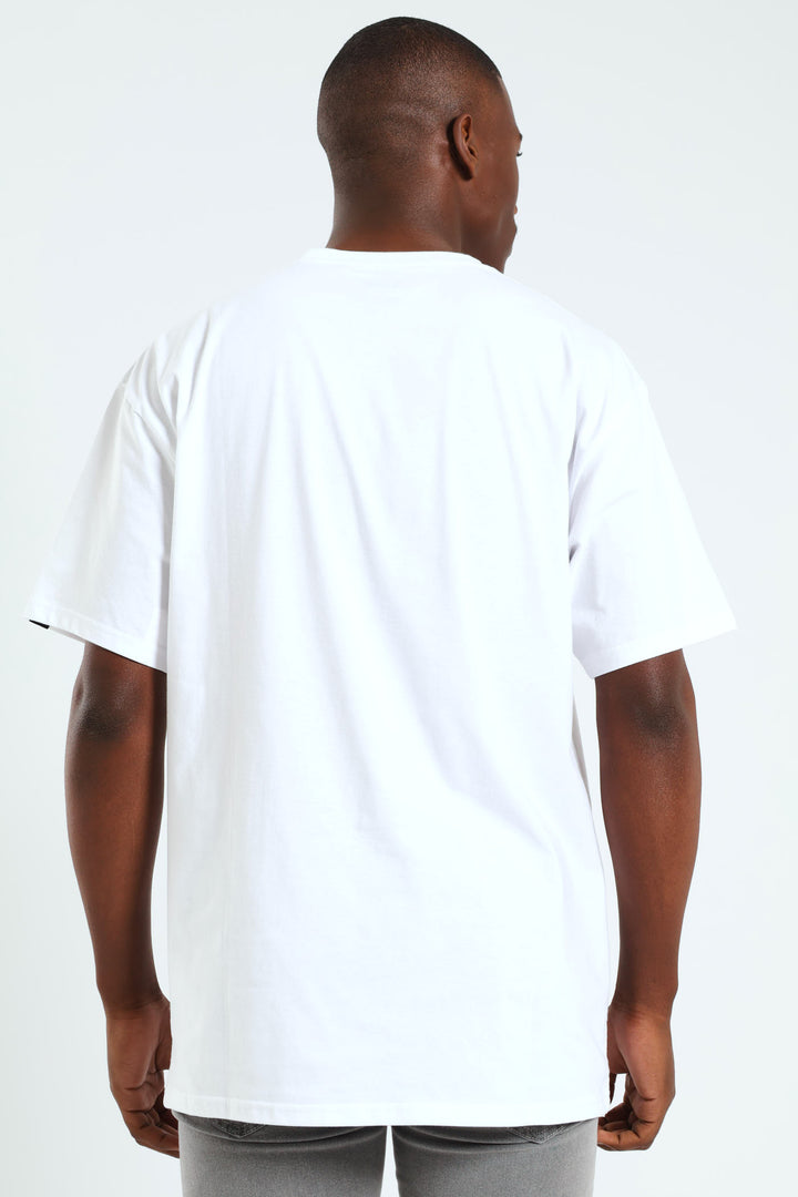 Style 76 White Tee - White