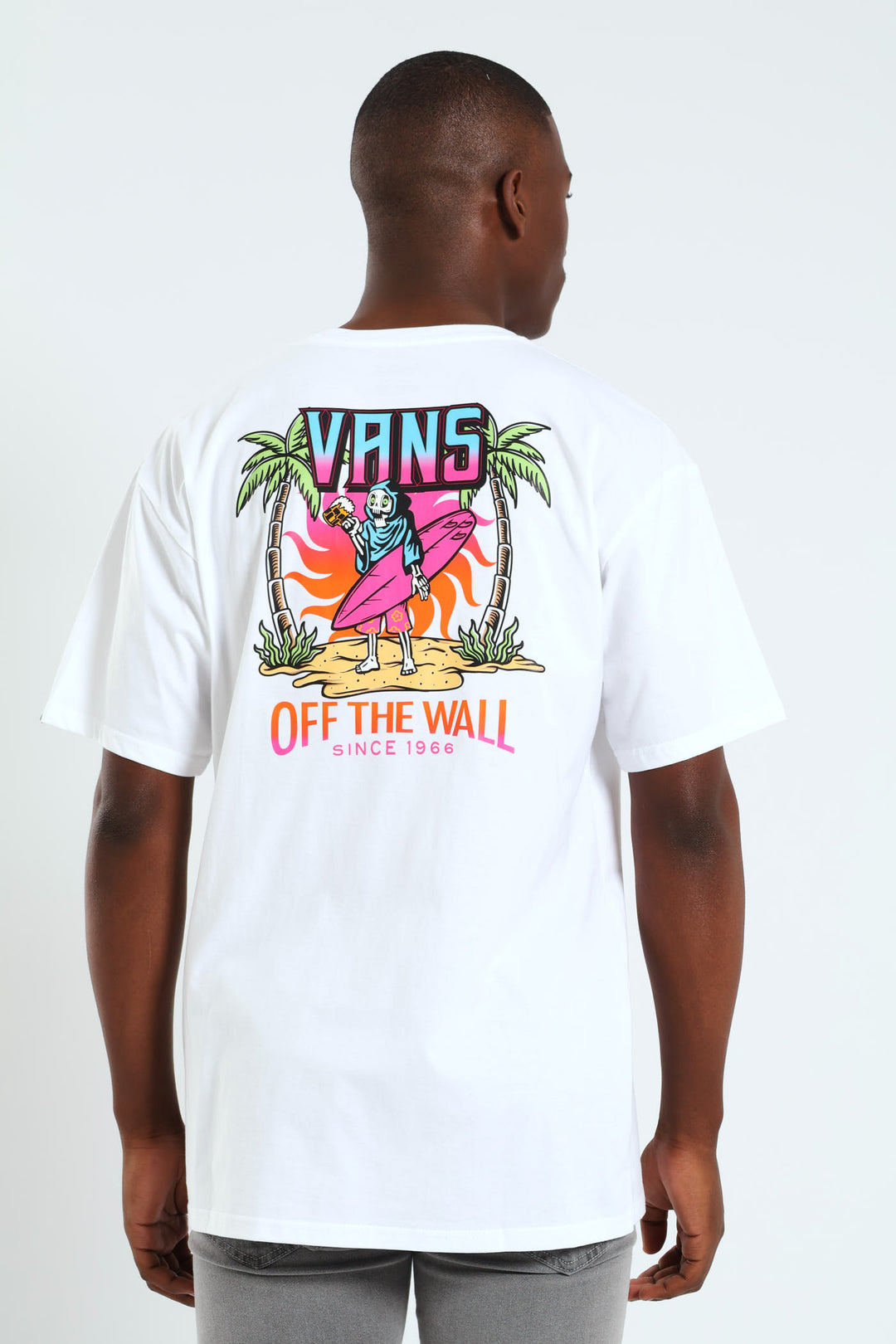 Palm Cheers Classic Tee - White