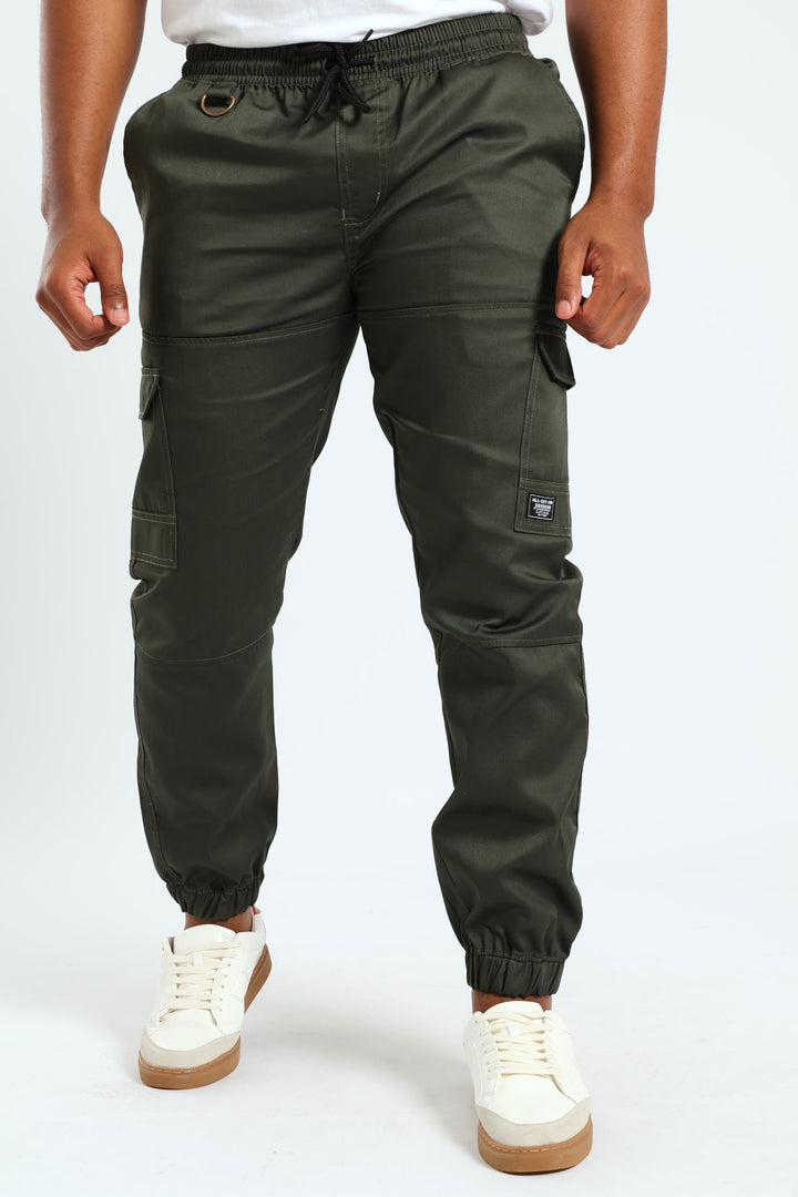 Ripstop Cargo Pants - Olive