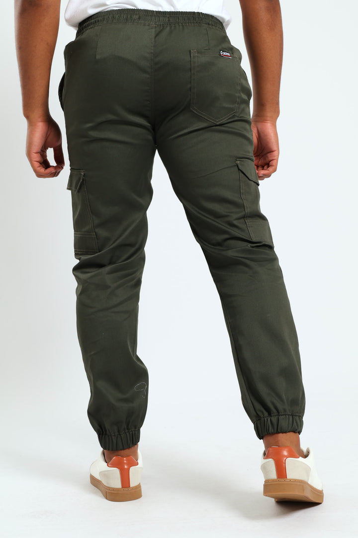 Ripstop Cargo Pants - Olive