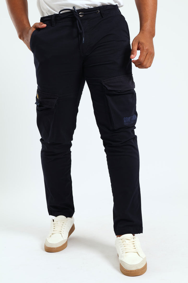 Kings Cargo Pants - Navy