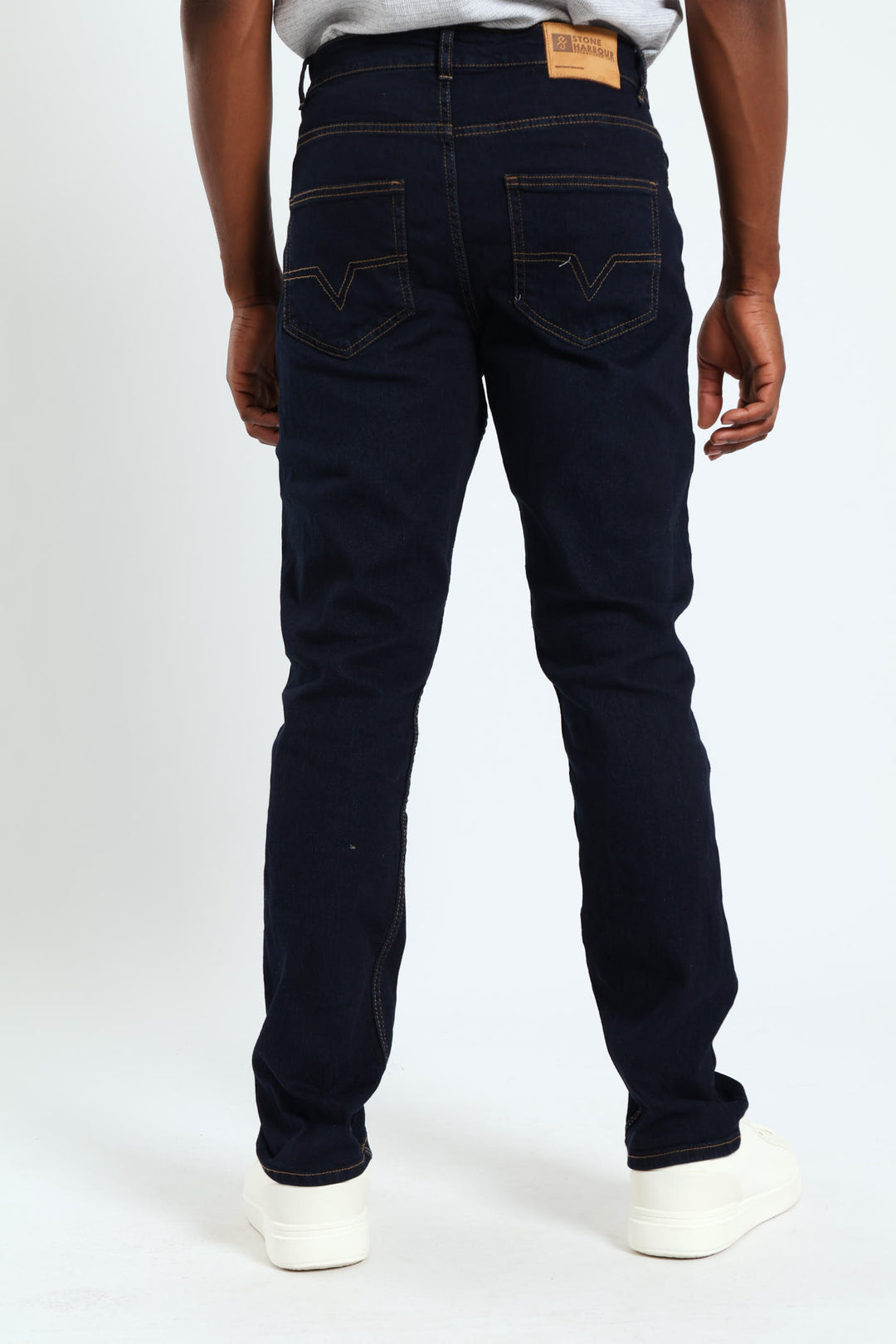 Slim Fashion Denim Jean - Blue/Black