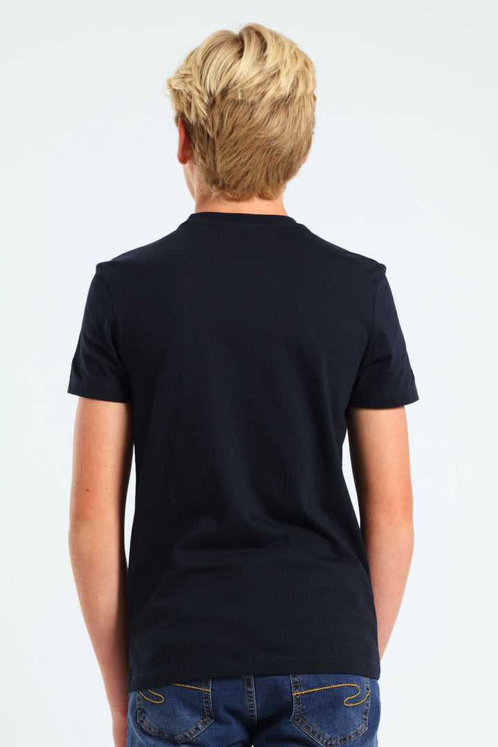 Boys Trent Tee - Navy