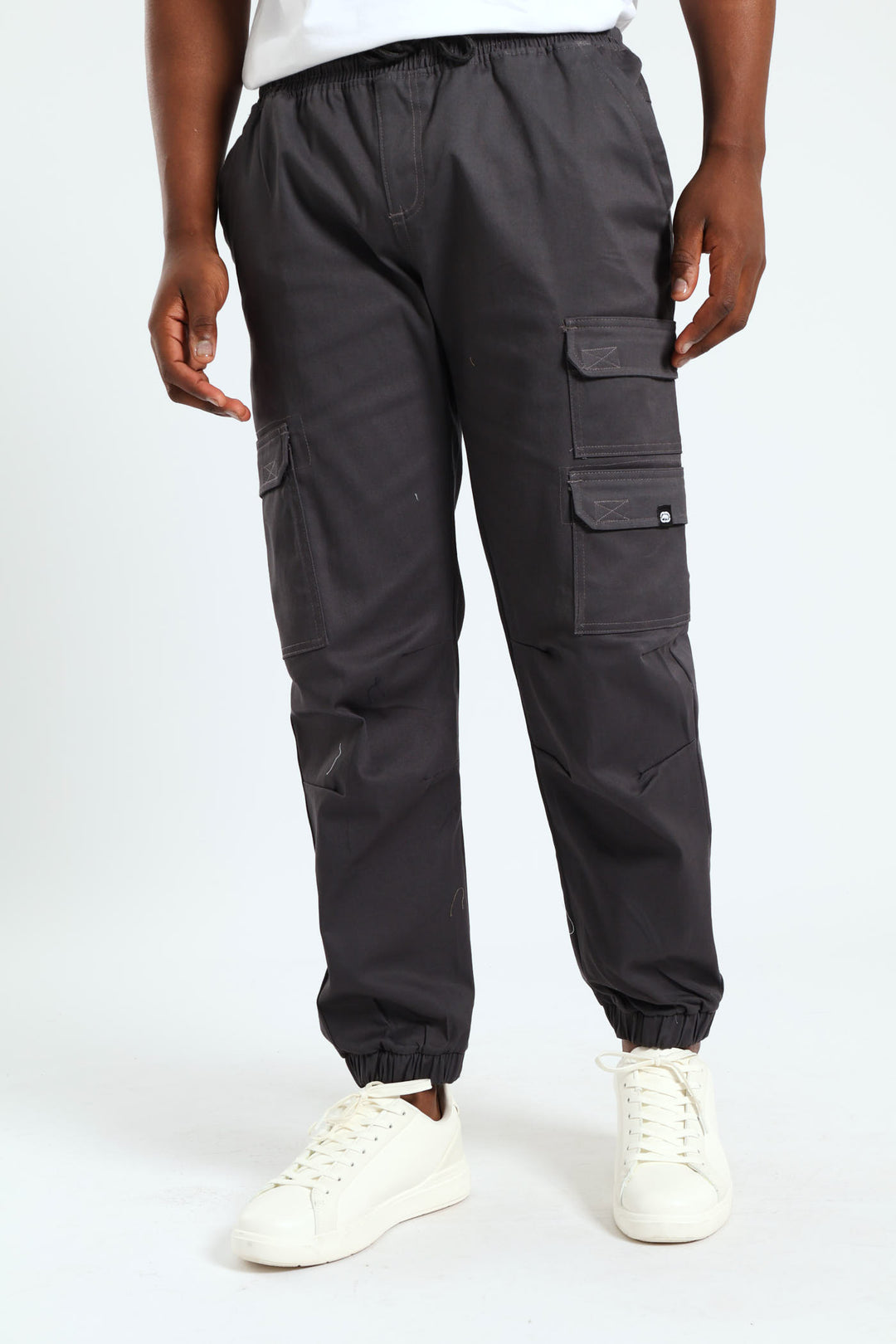 Multi Pocket Cargo Jogger - Charcoal