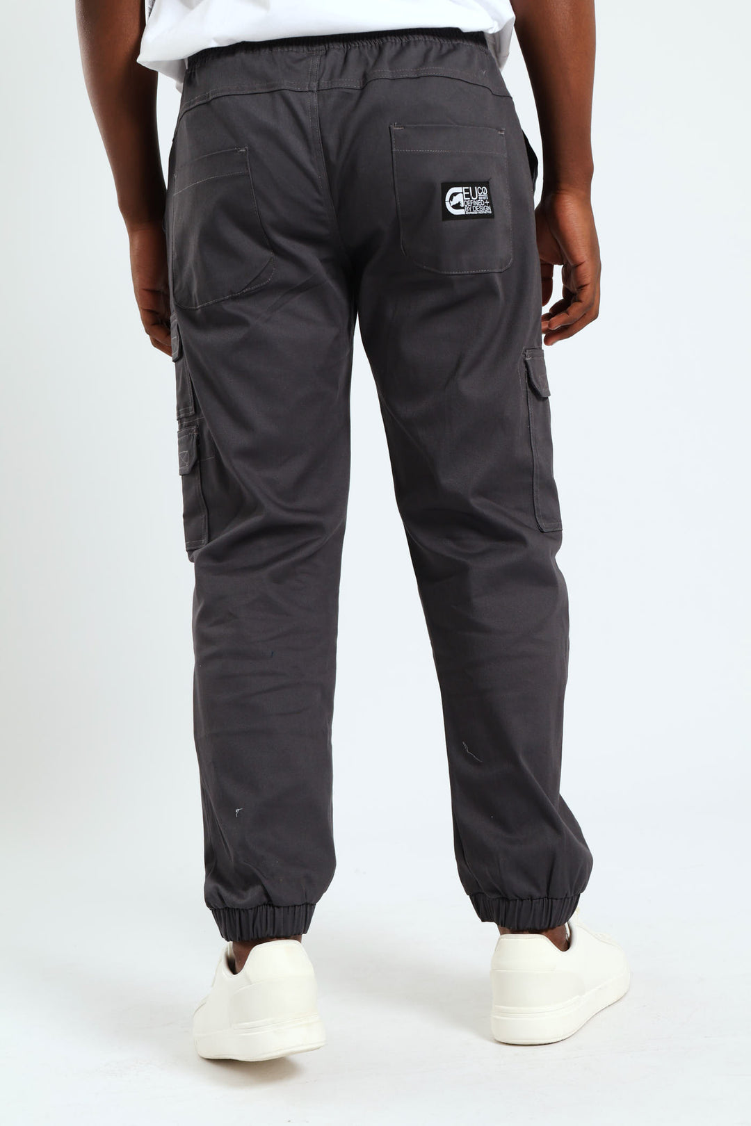 Multi Pocket Cargo Jogger - Charcoal