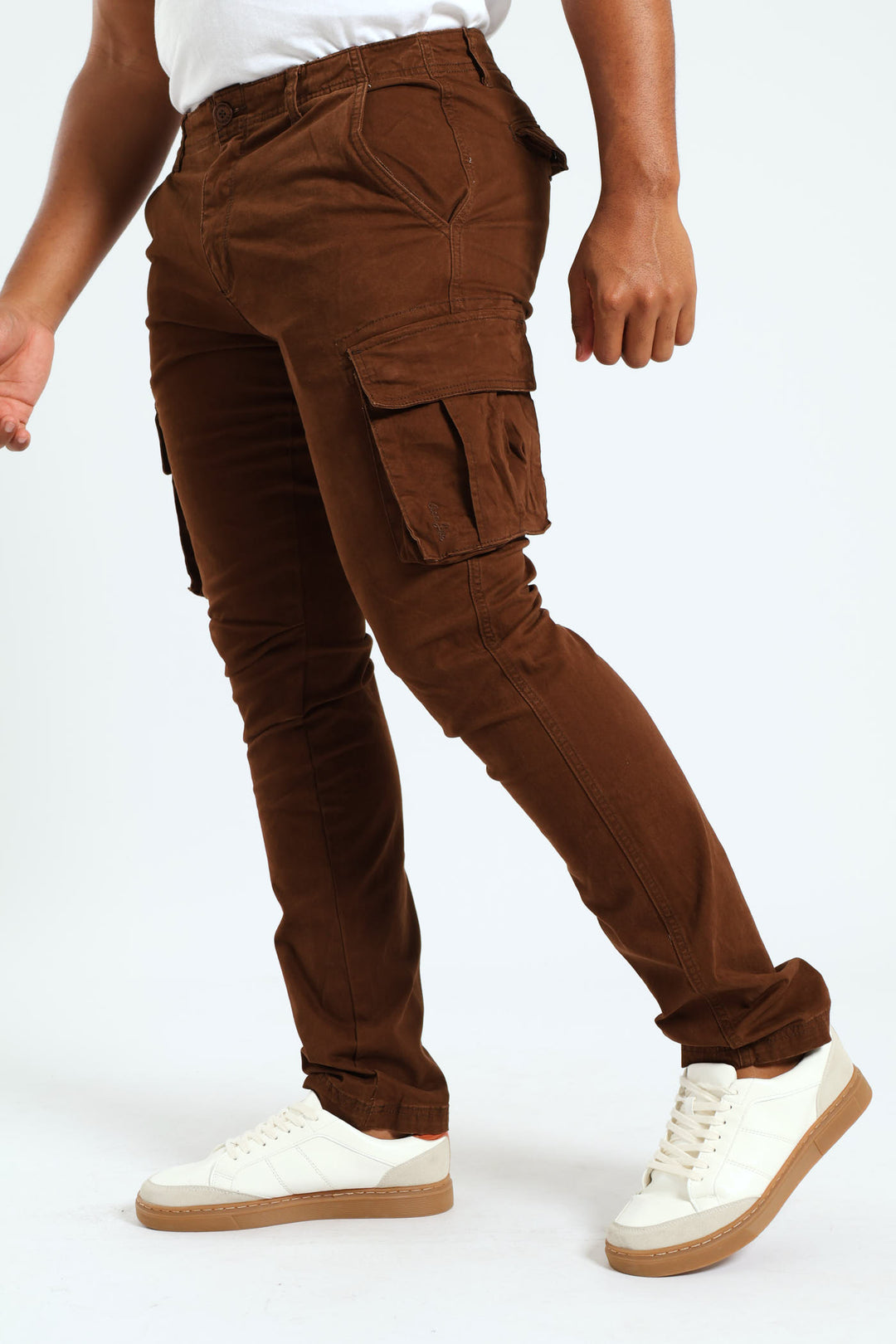 Pigmnet Dye Cargo Pants - Tobacco