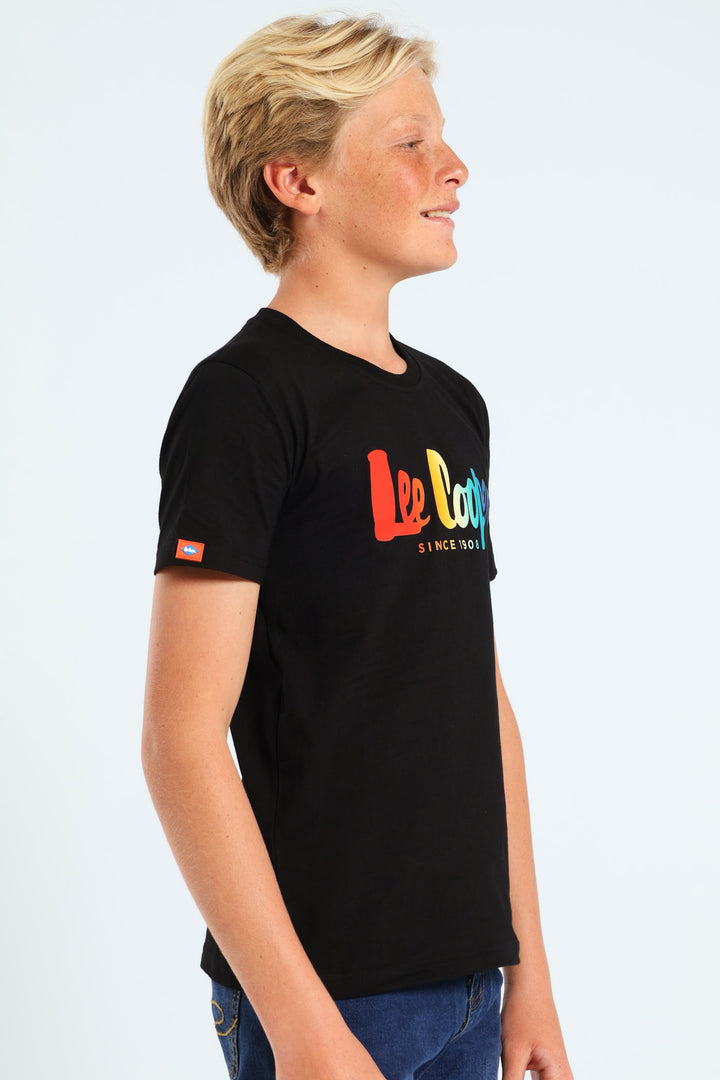 Boys Griffin Tee - Black