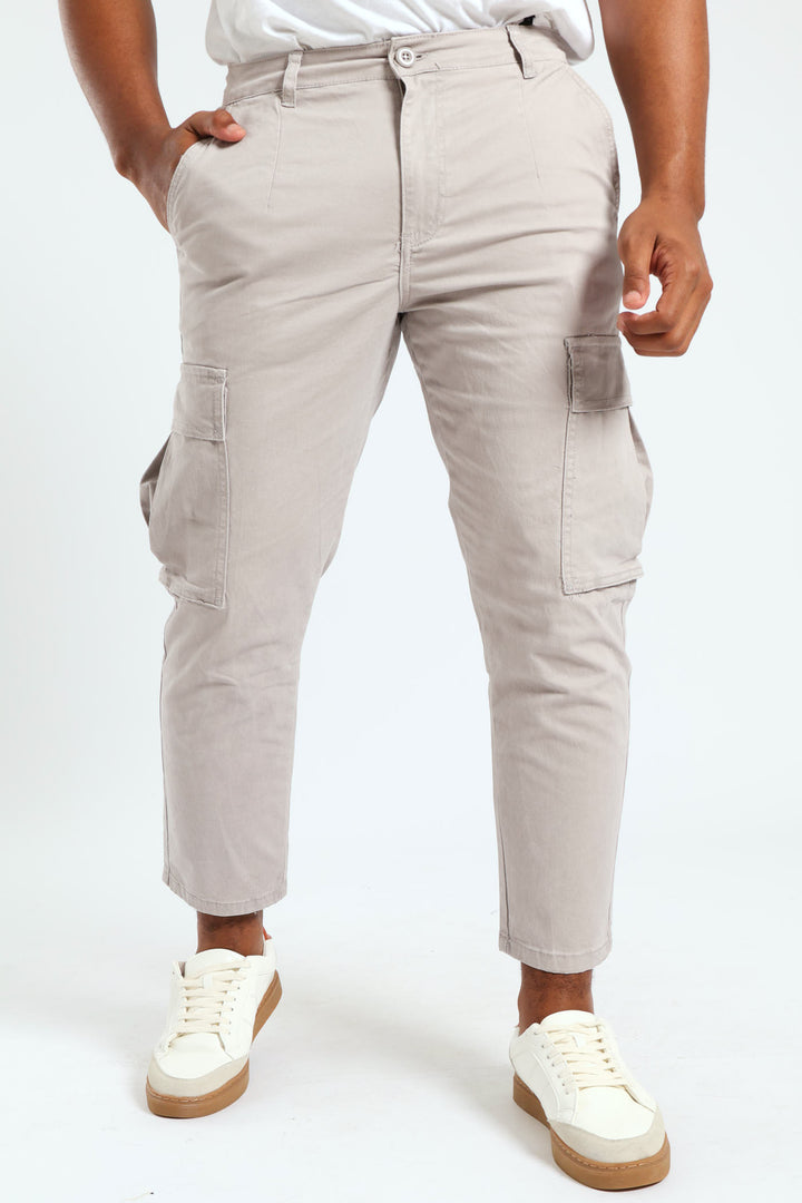 Cuffed Trouser - Grey