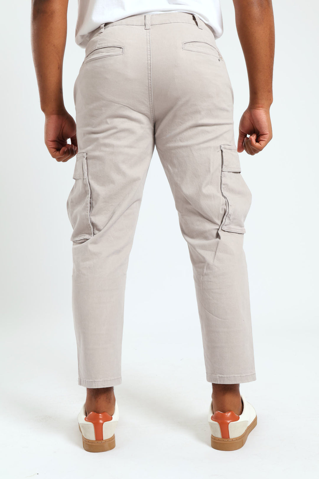 Cuffed Trouser - Grey