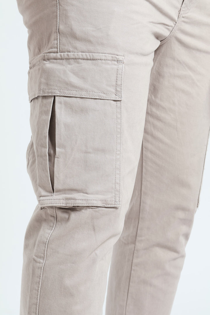 Cuffed Trouser - Grey