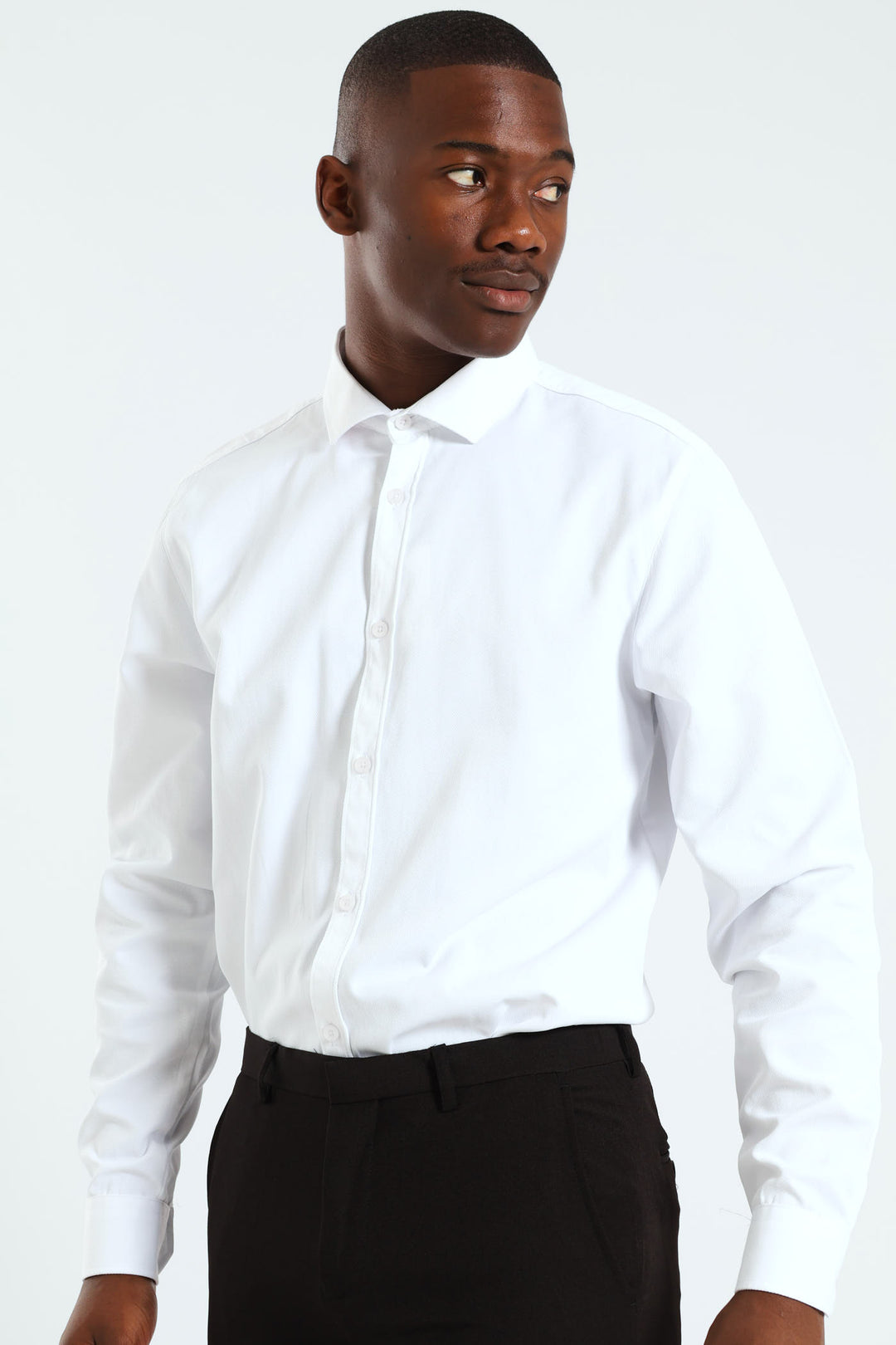 Textured Shirt - White