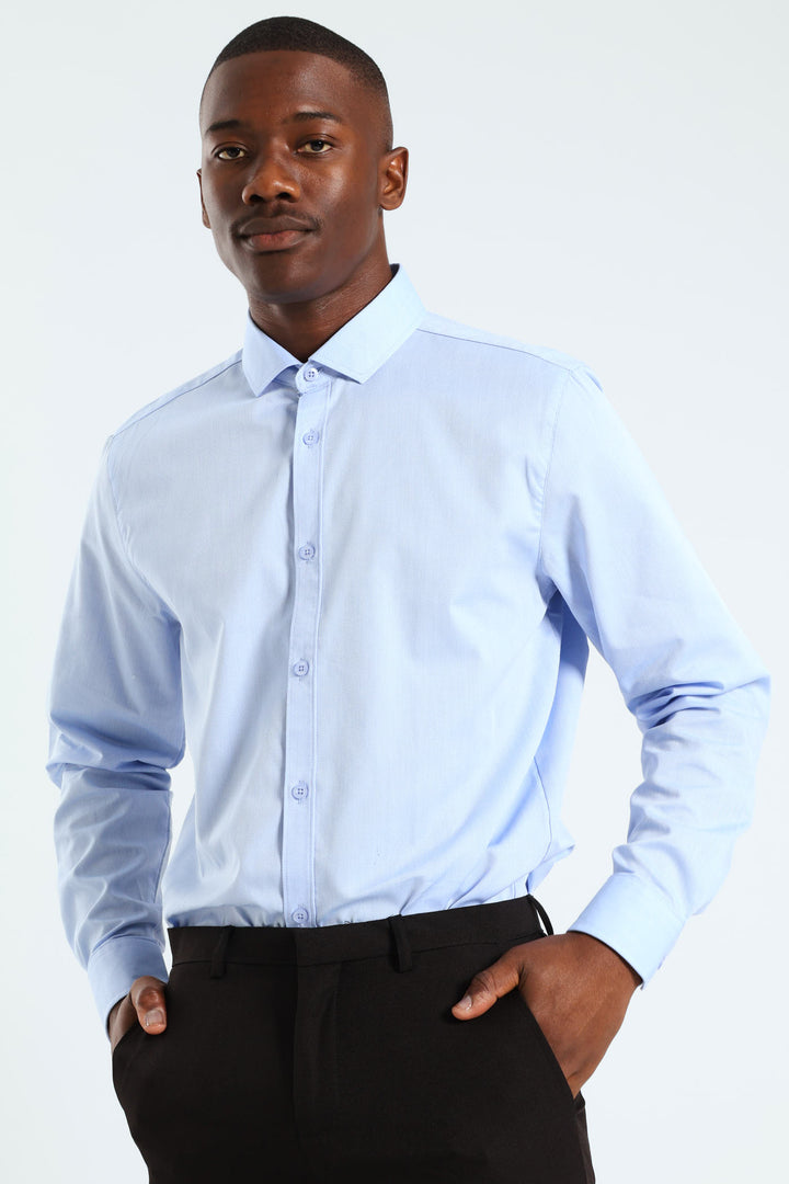 Premium Dobby Shirt - Light Blue