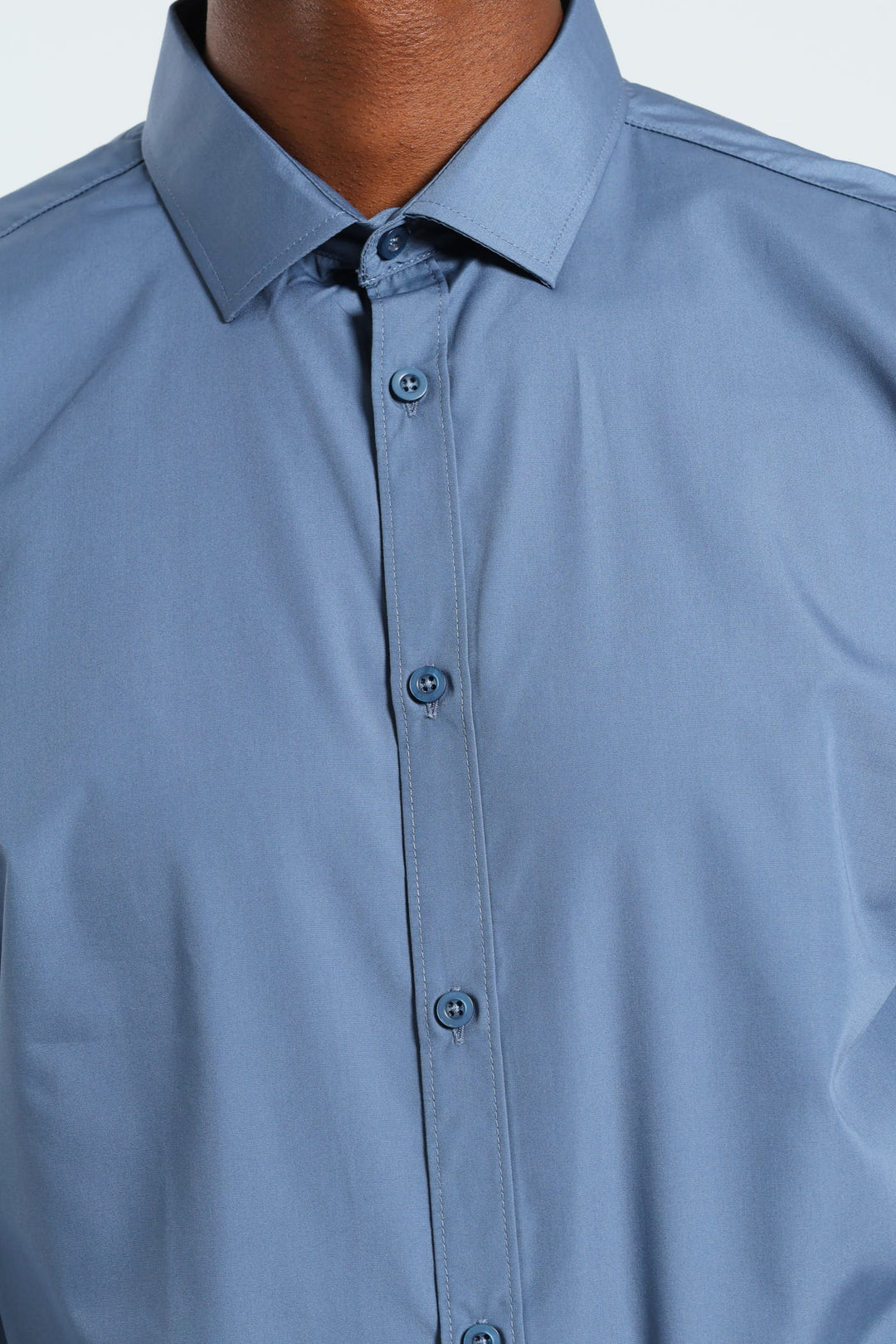 Easy Care Long Sleeve Shirt - Petrol