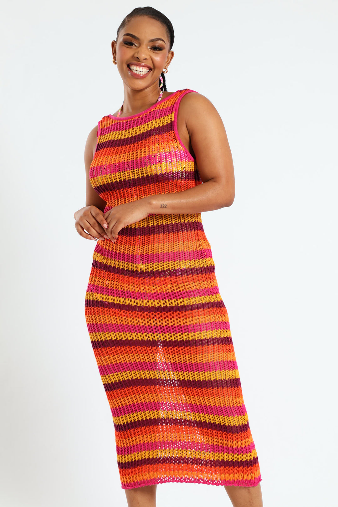 Knit Maxi Dress Cover Up