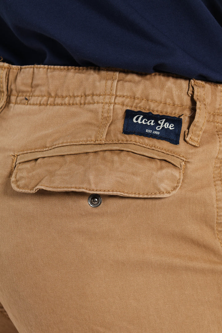 Pre-Boys Cargo Shorts - Stone