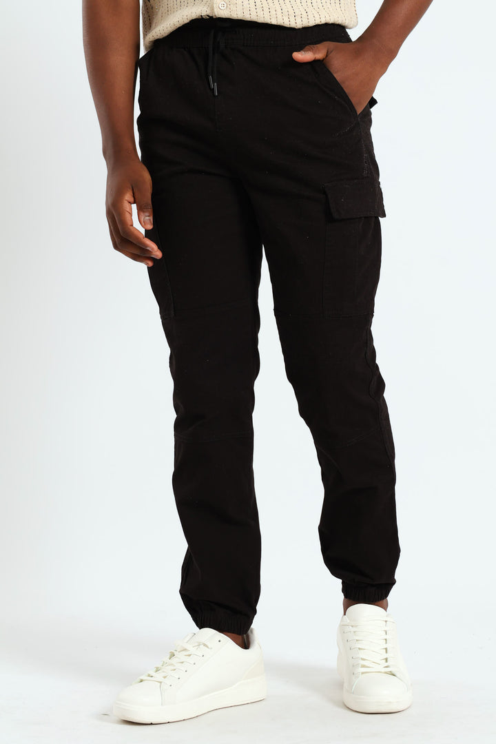 Cargo Jogger - Black