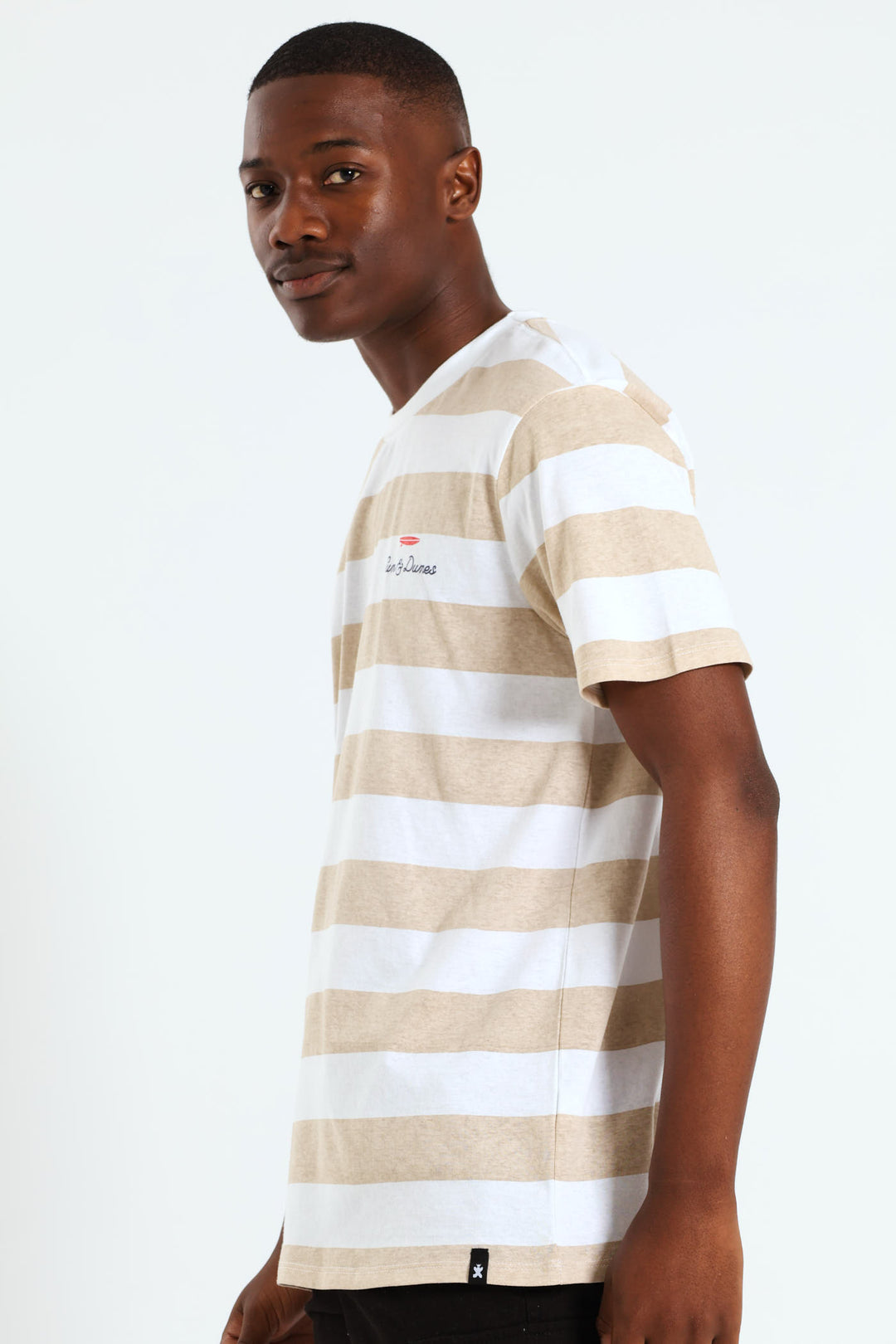 Stripe Surf T-Shirt - Stone