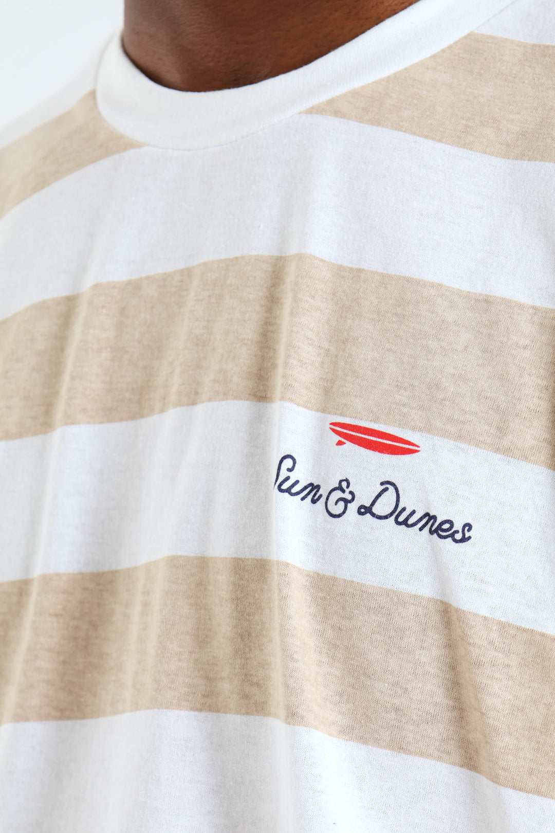 Stripe Surf T-Shirt - Stone