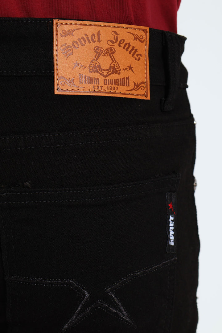 Strikers Skinny Denim - Black