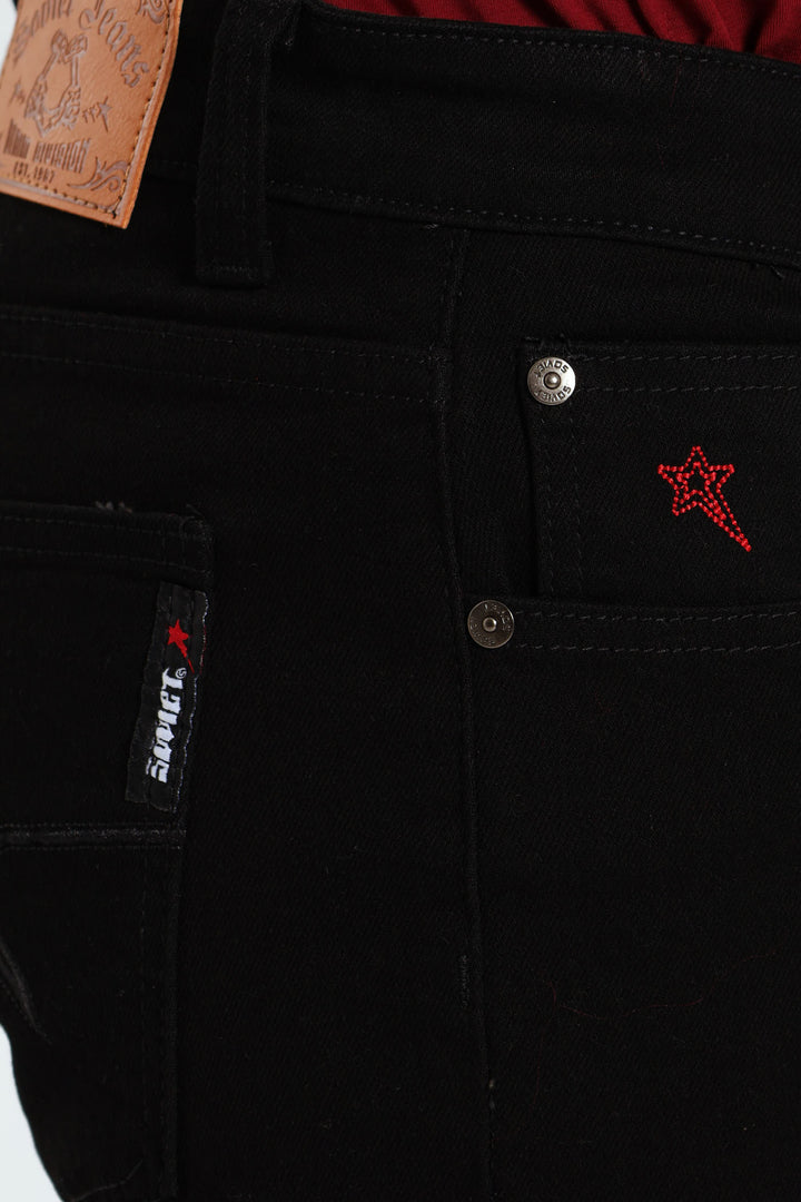 Strikers Skinny Denim - Black