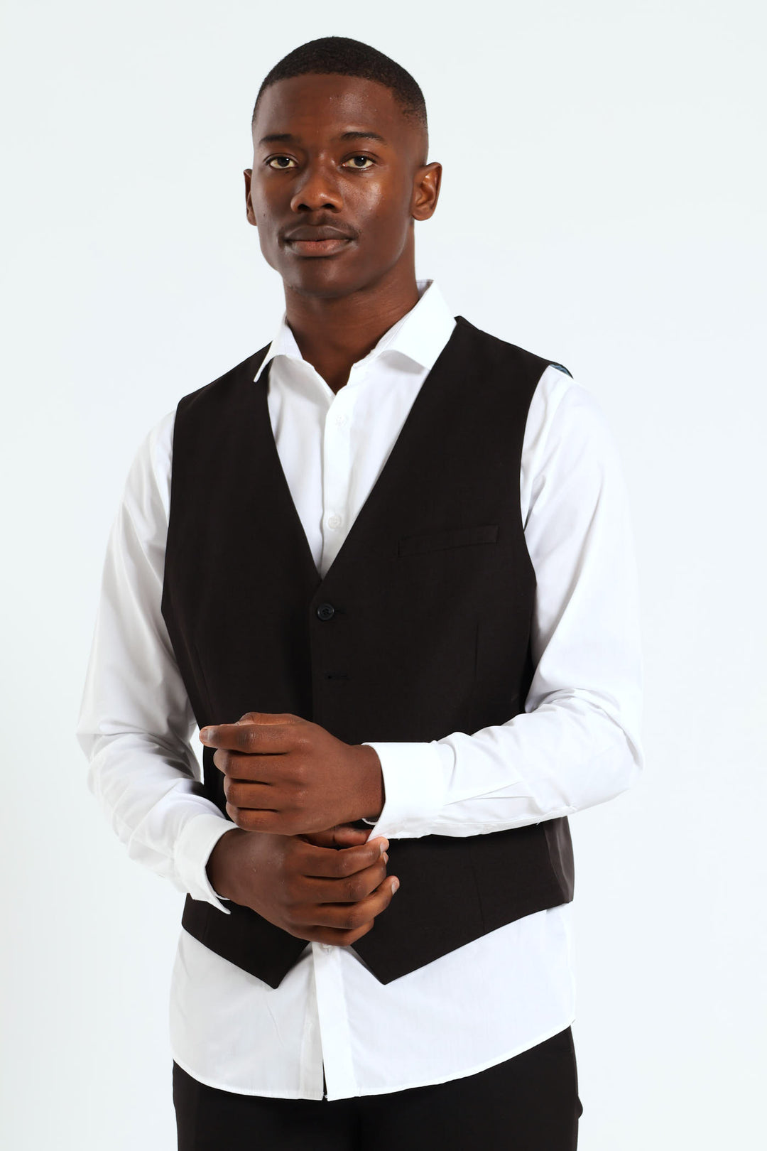 Slim Essential Suit Waistcoat - Black