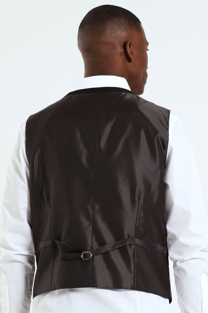 Slim Essential Suit Waistcoat - Black