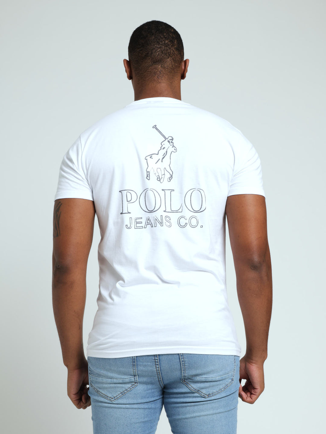 Logo Tee - White