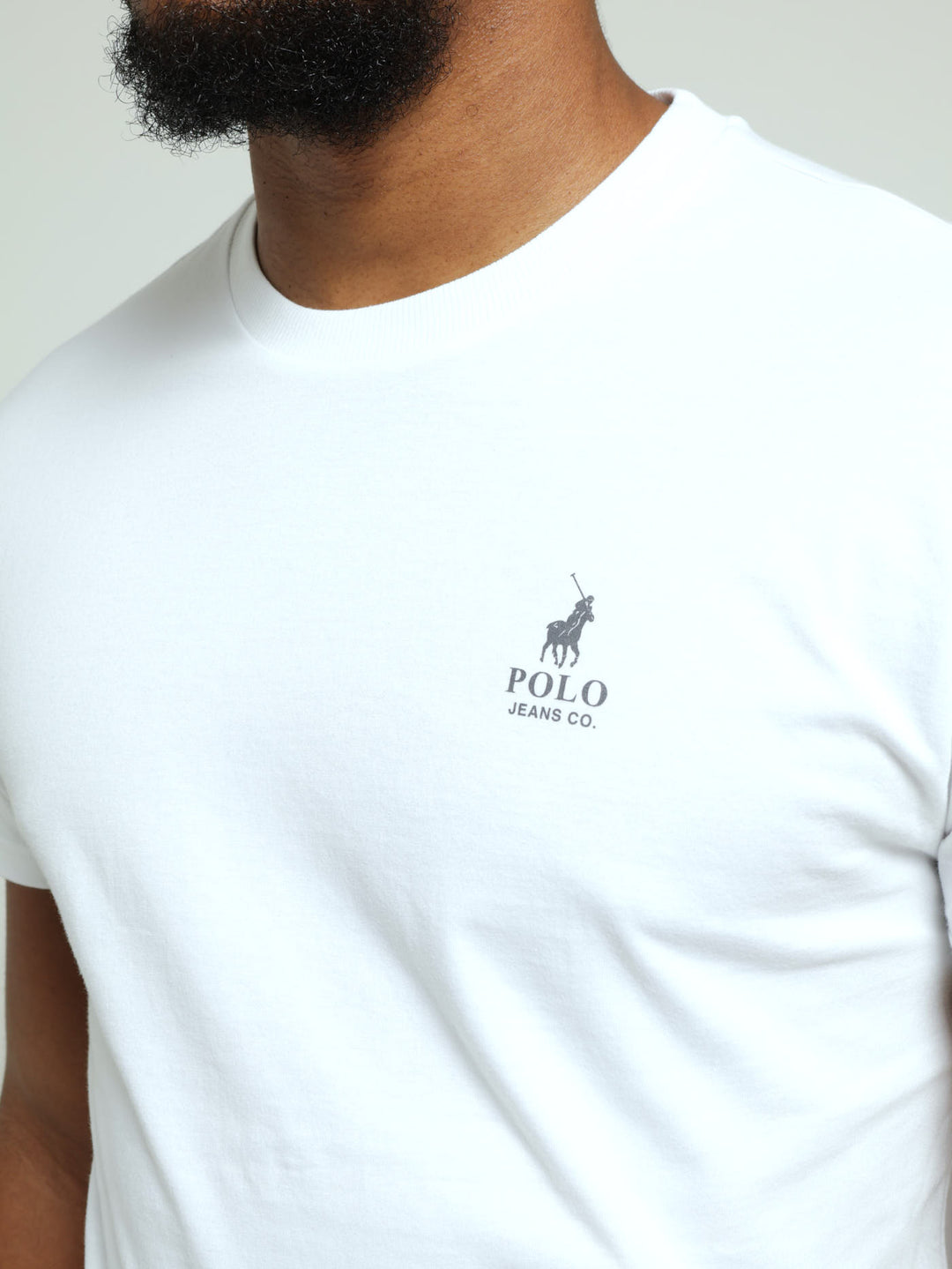 Logo Tee - White