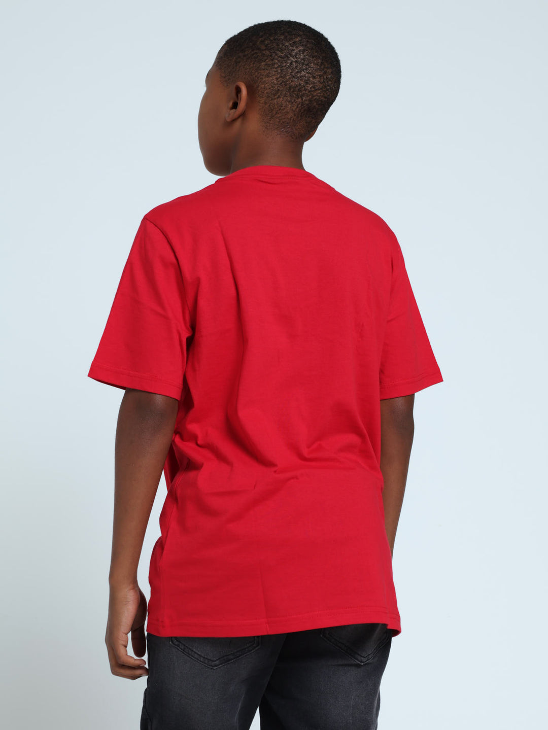 Boys 3D Sphere Tee - Red