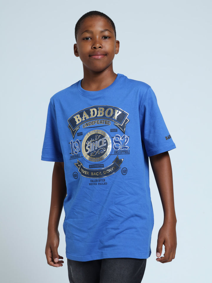 Boys Unchained Tee - Blue