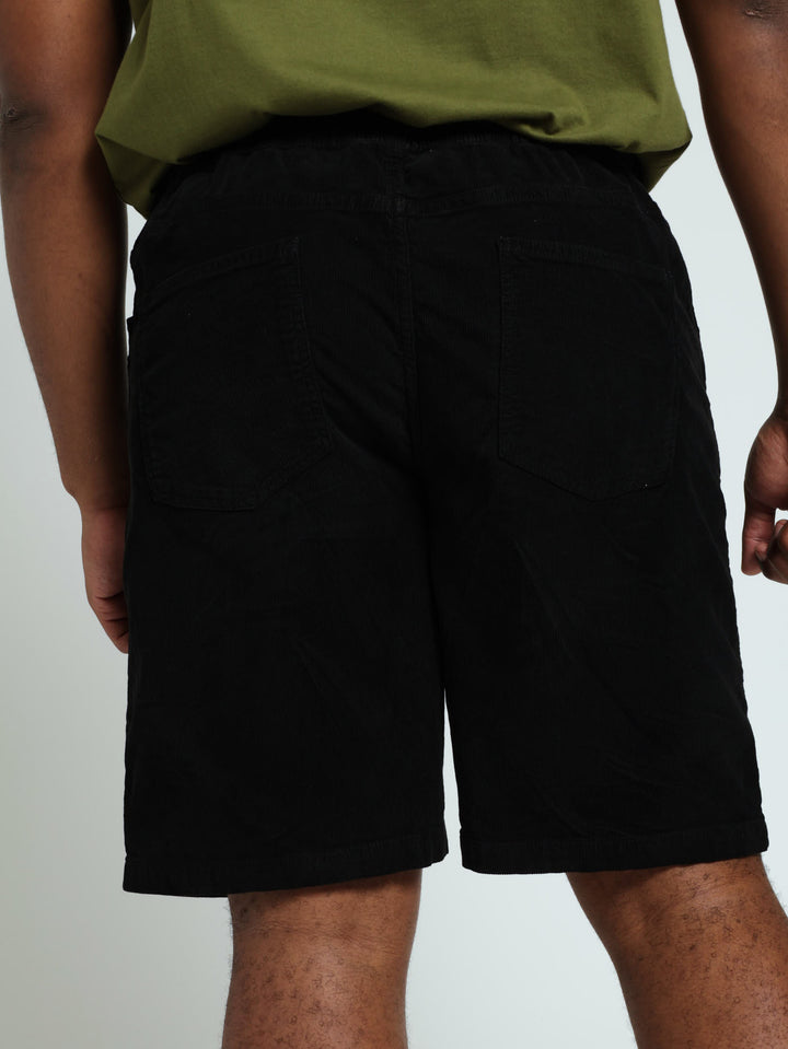 Cord Short - Black