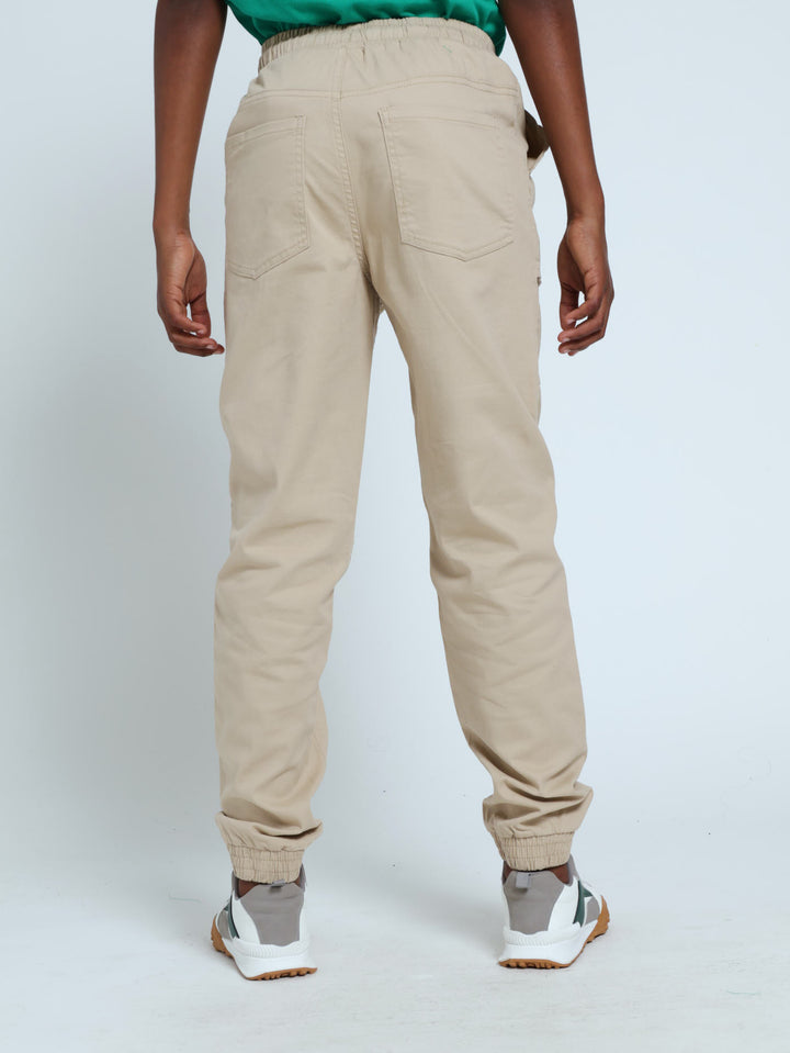 Safari Front Pocket Pants - Light Stone