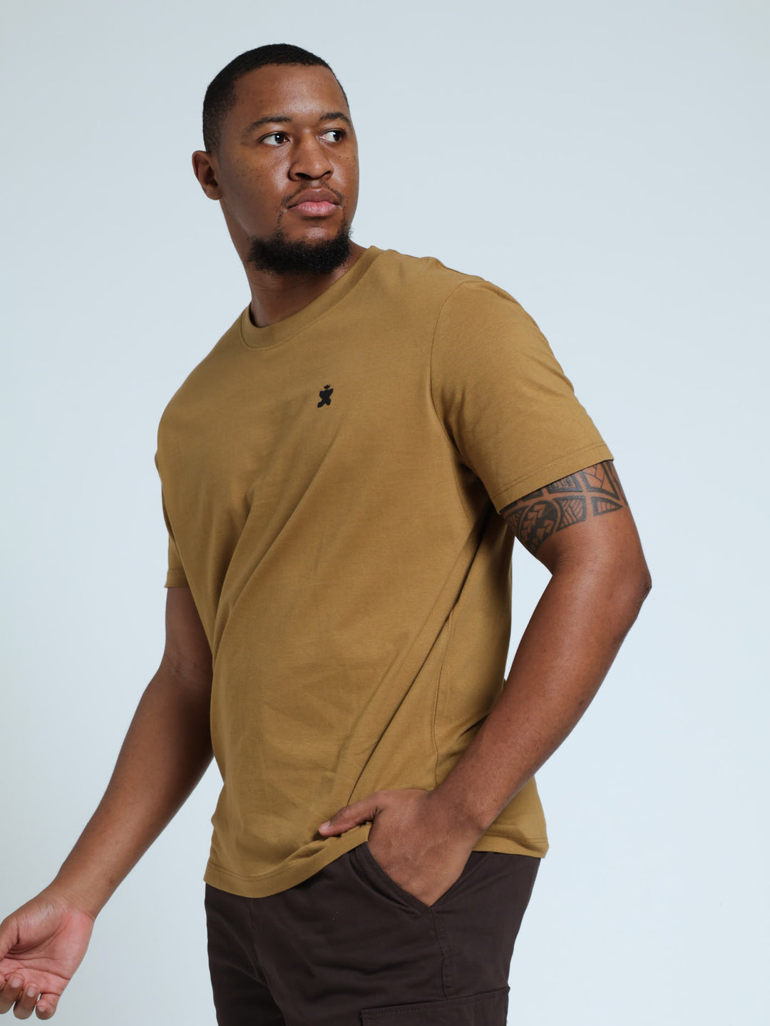 Plain Tee - Khaki