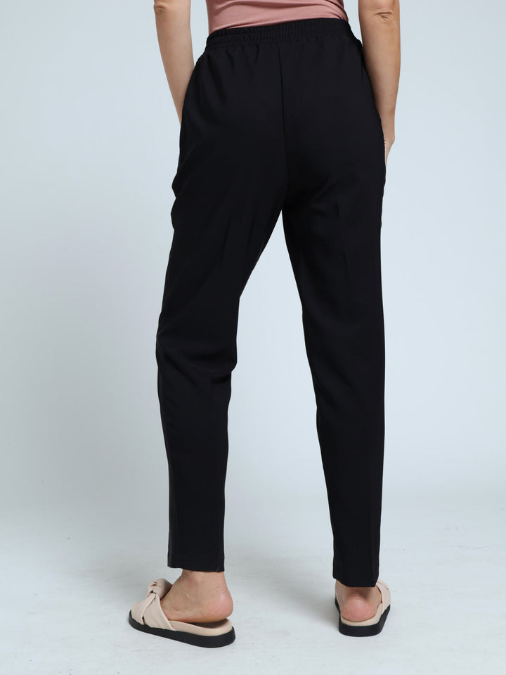 Crepe Pants - Black