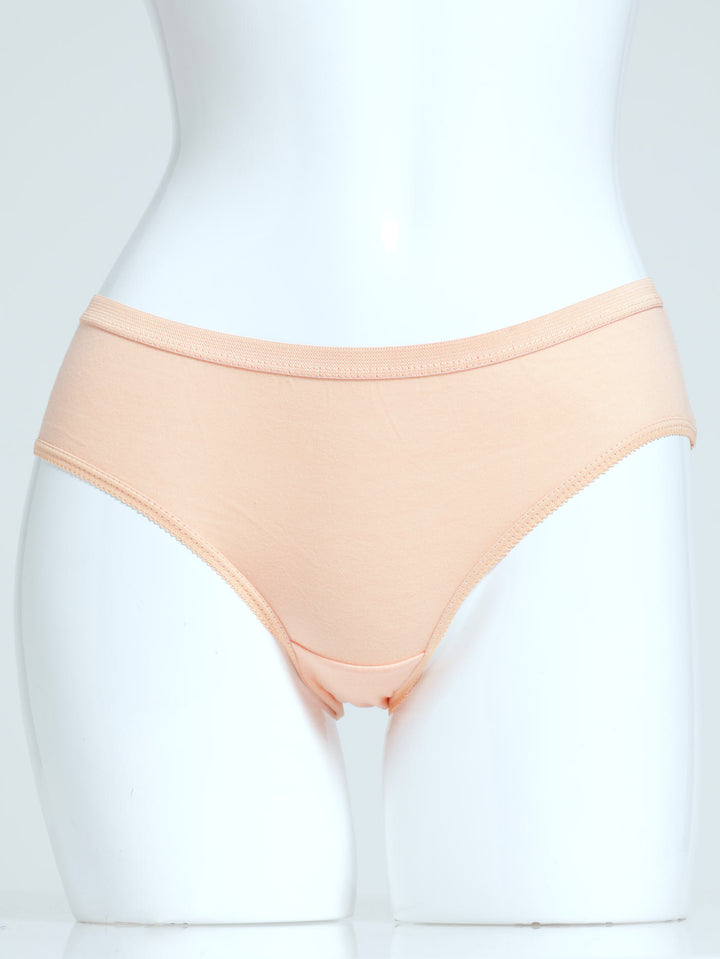 Girls 5 Pack Plain Panties