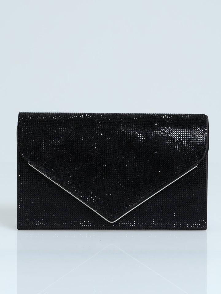 Qweenbee Clutch Bag - Black