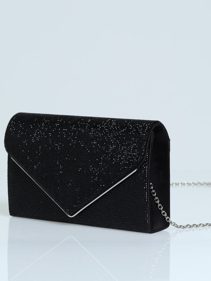 Qweenbee Clutch Bag - Black