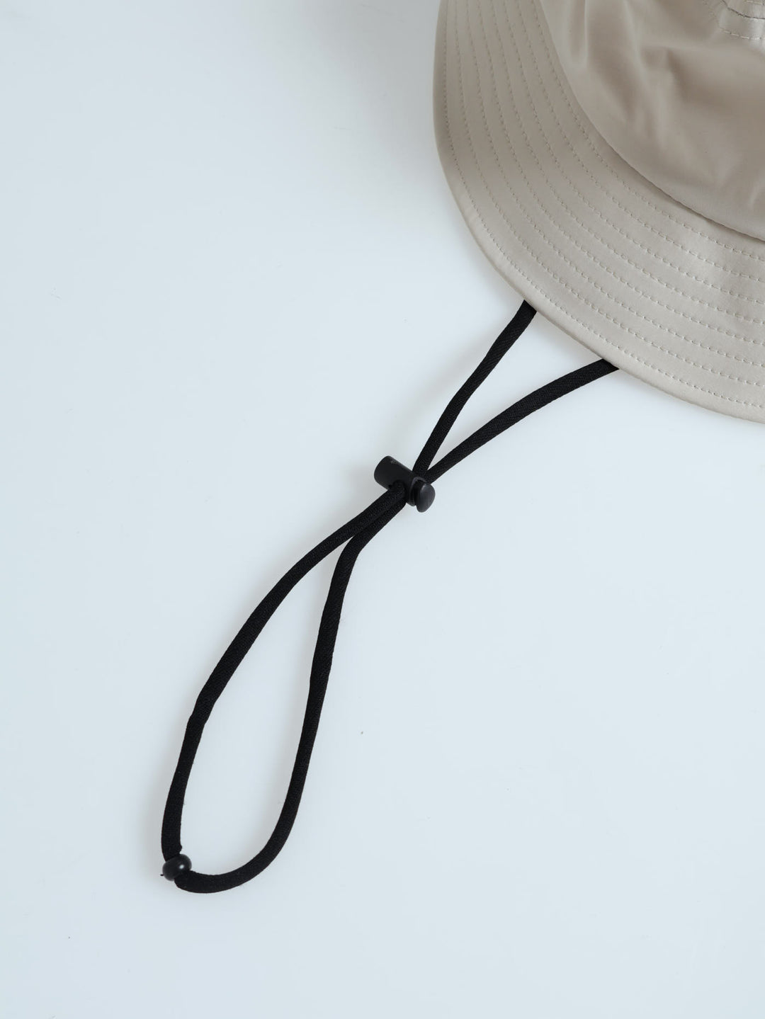 Side Pocket Bucket Hat - Cream