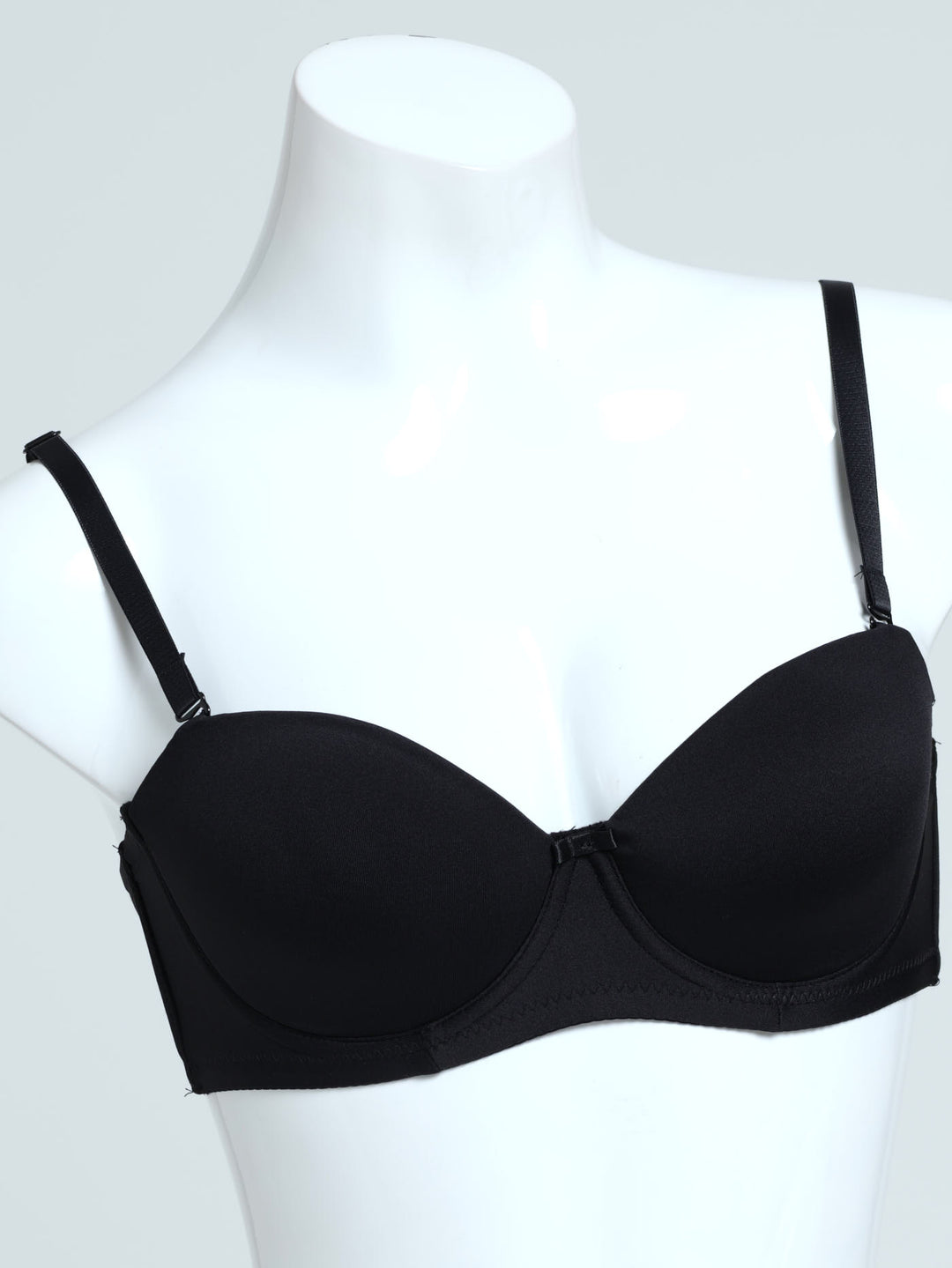 1-Up 2 Pack Multiway Bra - Mocha/Black