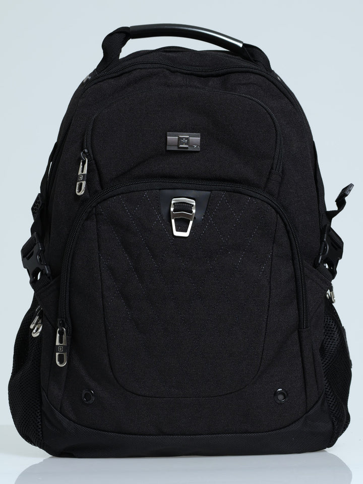 Printed Backpack - Black