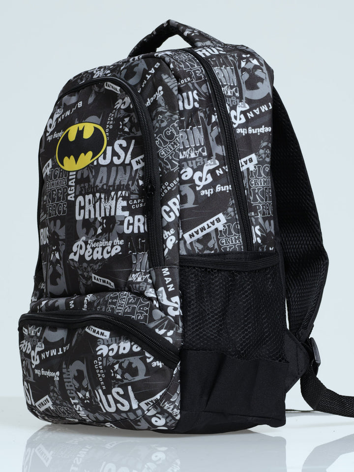 Pre-Boys Batman Exit Backpack - Black