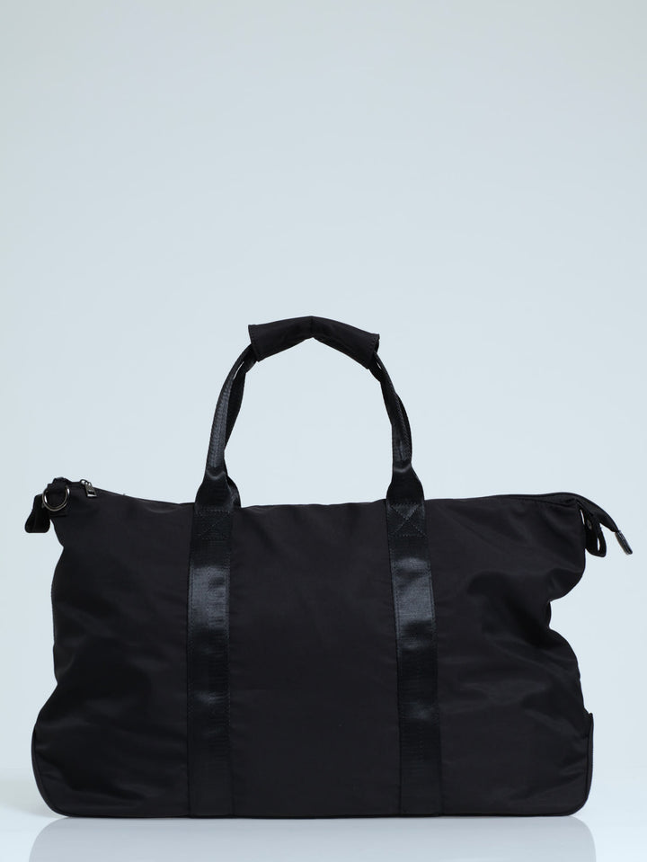 Nylon Weekender Bag - Black