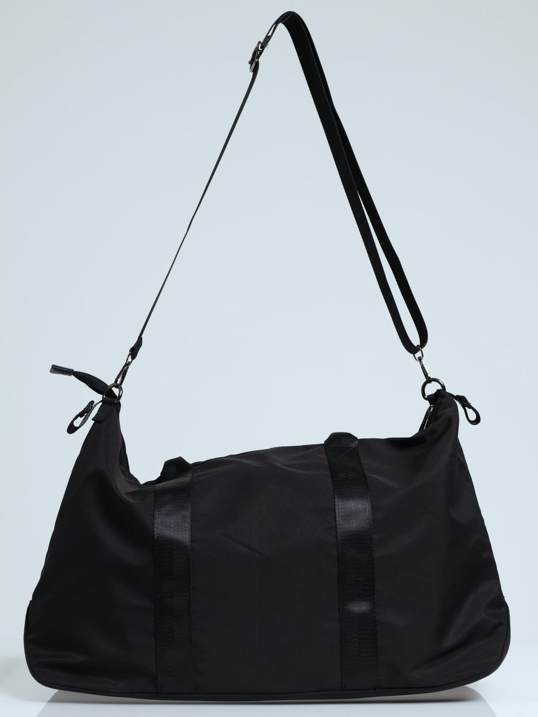 Nylon Weekender Bag - Black