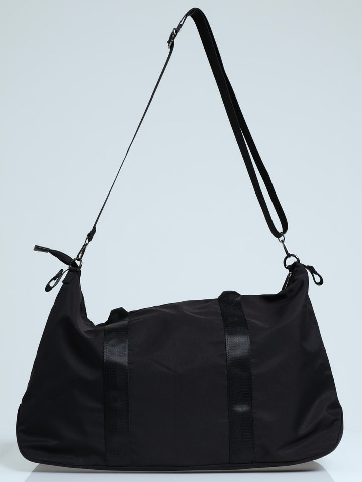 Nylon Weekender Bag - Black